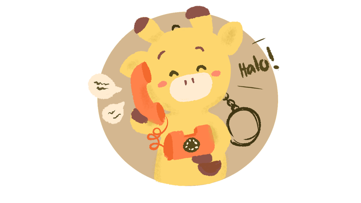 Ilustrasi hubungi HaRagumi